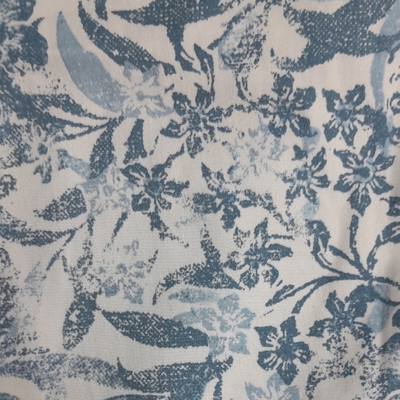 Floral Blue and White Skirt​ - Picture 8 of 14